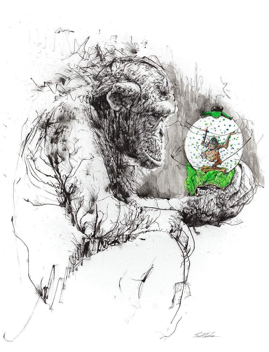 Jungle Dreams - Original by artist Scott Tetlow - Wyecliffe Galleries