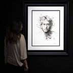 Lennon - Original by artist Scott Tetlow - Wyecliffe Galleries