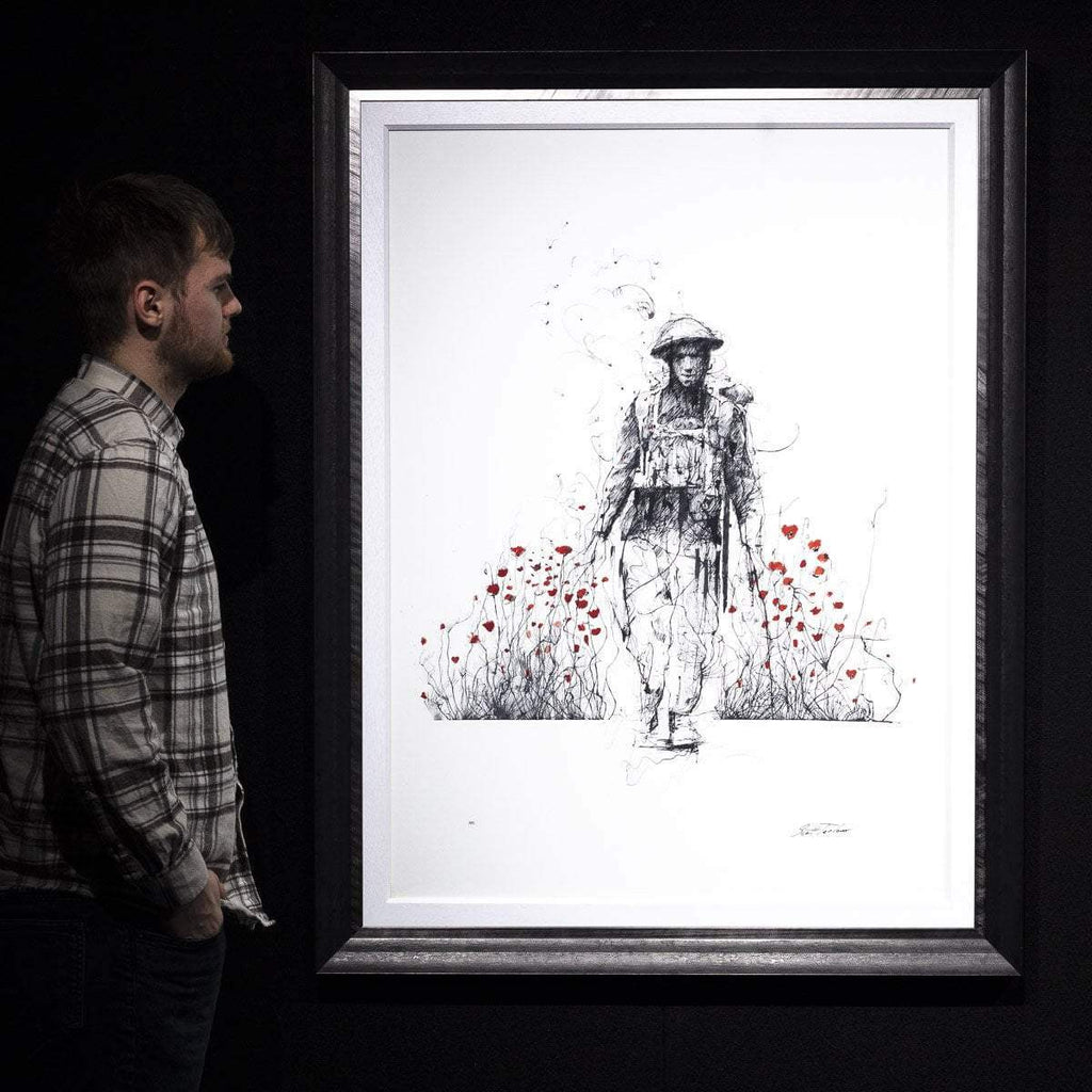 Lest We Forget - Deluxe Studio Edition by artist Scott Tetlow - Wyecliffe Galleries