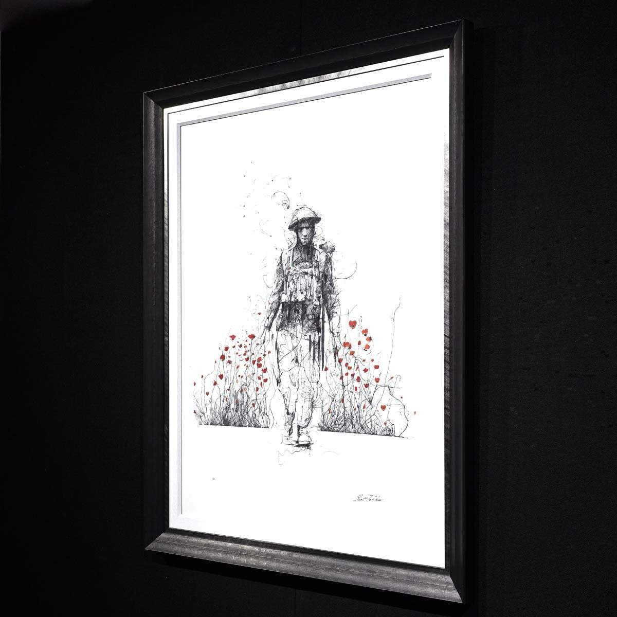 Lest We Forget - Deluxe Studio Edition by artist Scott Tetlow - Wyecliffe Galleries