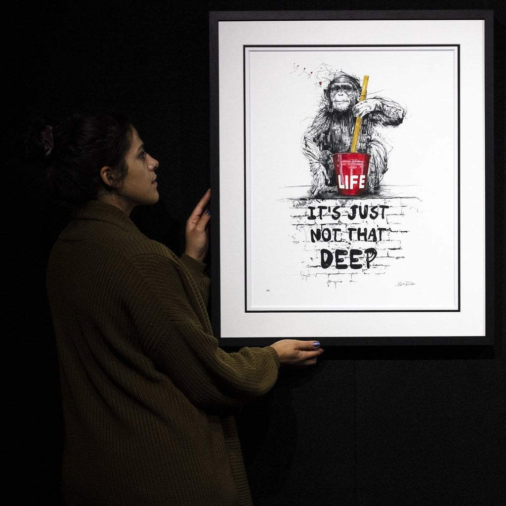 Life, It's Just Not That Deep - Edition by artist Scott Tetlow - Wyecliffe Galleries