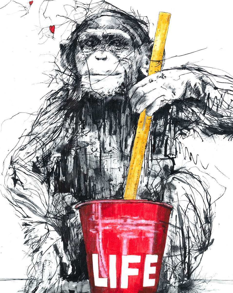 Life, It's Just Not That Deep - Edition by artist Scott Tetlow - Wyecliffe Galleries