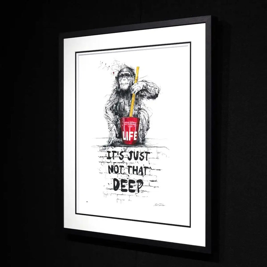 Life, It's Just Not That Deep - Edition by artist Scott Tetlow - Wyecliffe Galleries