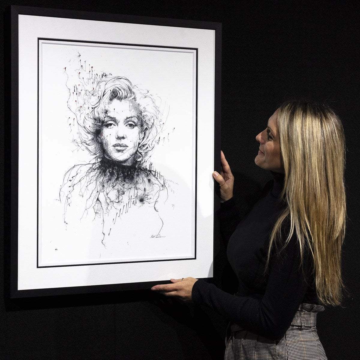 Monroe - Edition by artist Scott Tetlow - Wyecliffe Galleries