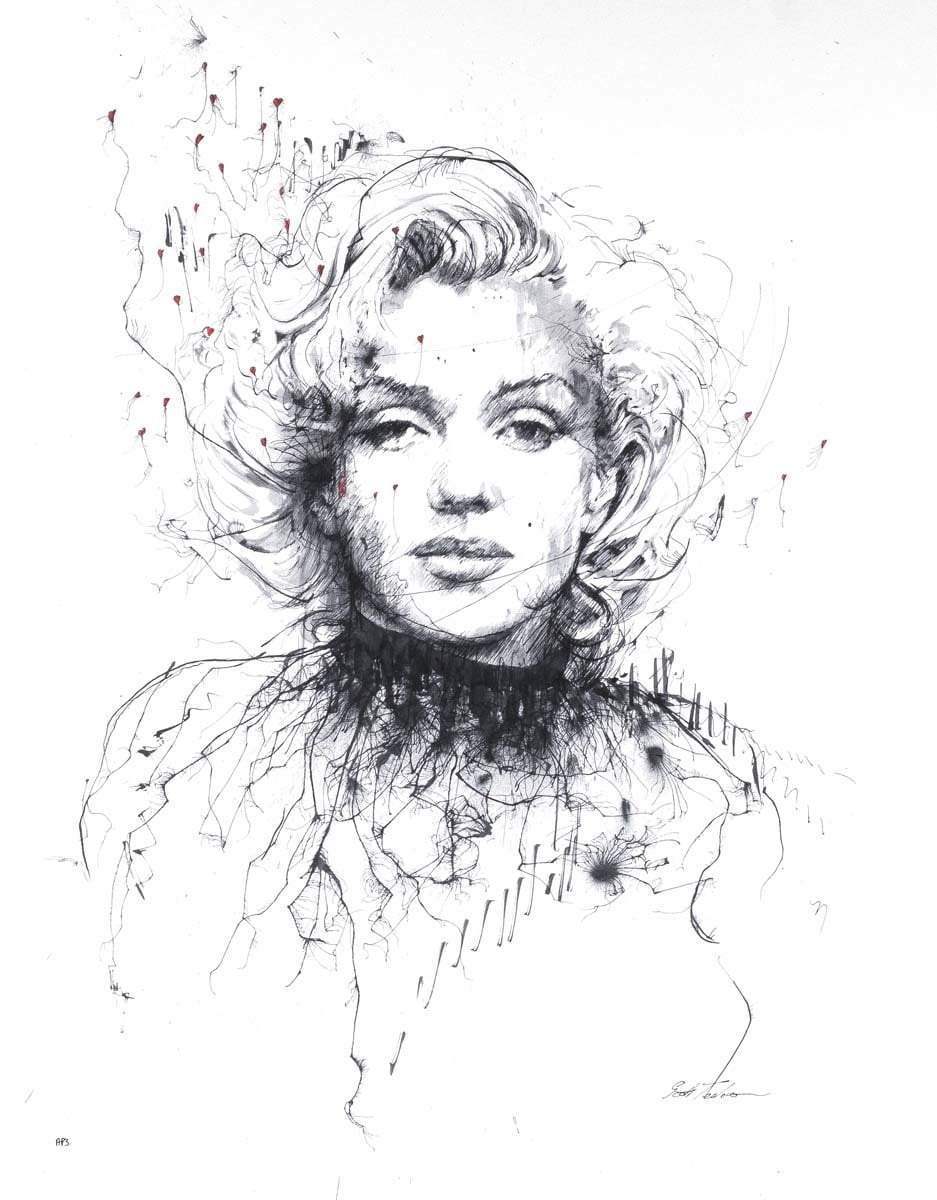 Monroe - Edition by artist Scott Tetlow - Wyecliffe Galleries