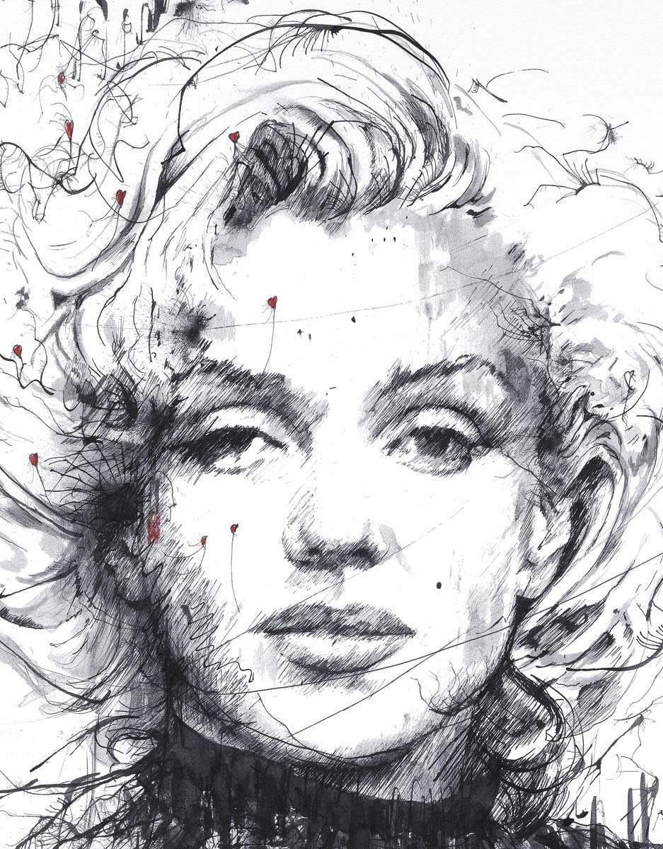Monroe - Edition by artist Scott Tetlow - Wyecliffe Galleries