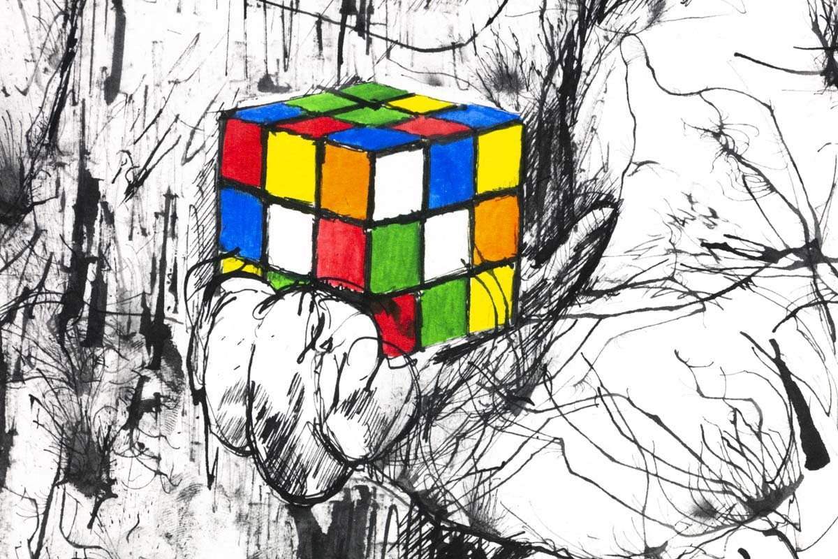Puzzled - Edition by artist Scott Tetlow - Wyecliffe Galleries