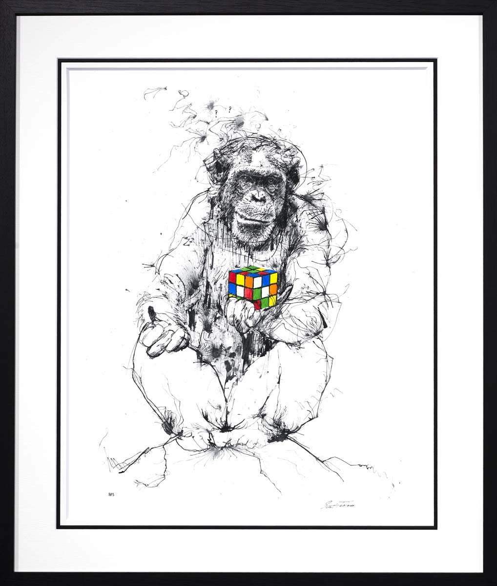 Puzzled - Edition by artist Scott Tetlow - Wyecliffe Galleries