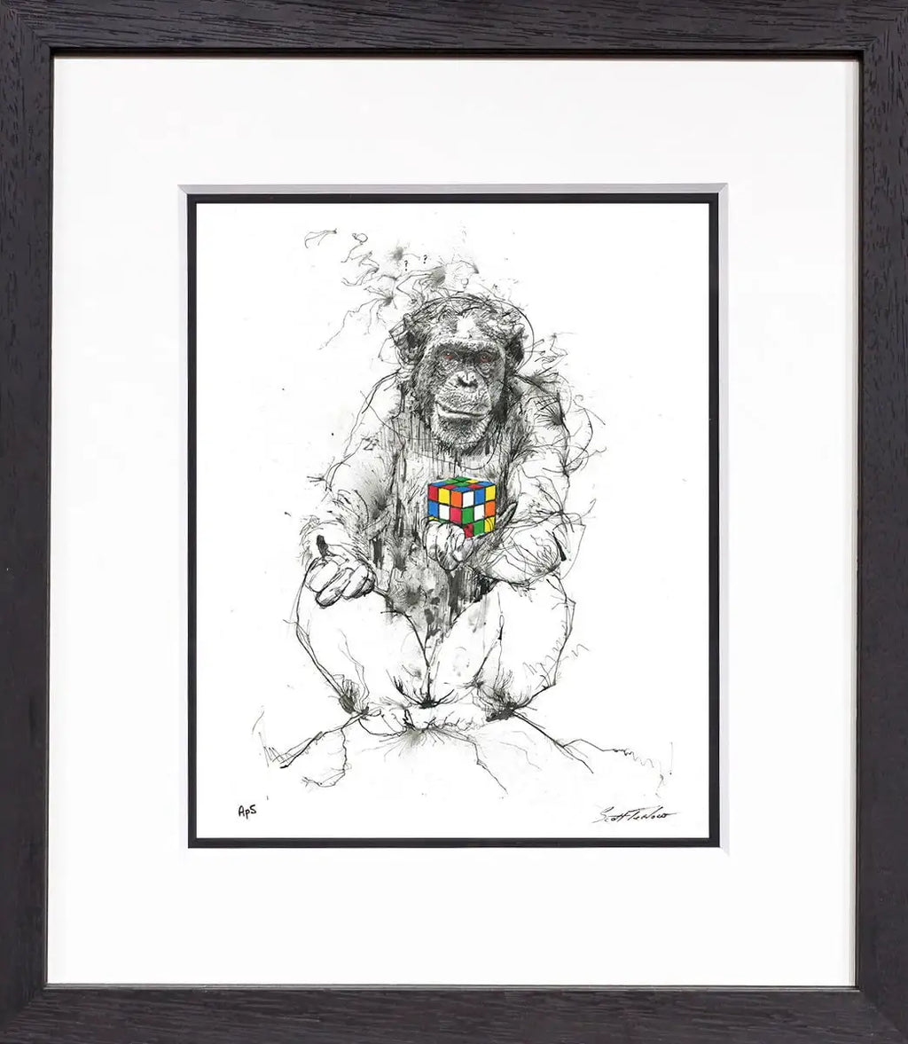 Puzzled - Miniature Edition by artist Scott Tetlow - Wyecliffe Galleries