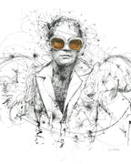 Rocketman - Edition by artist Scott Tetlow - Wyecliffe Galleries