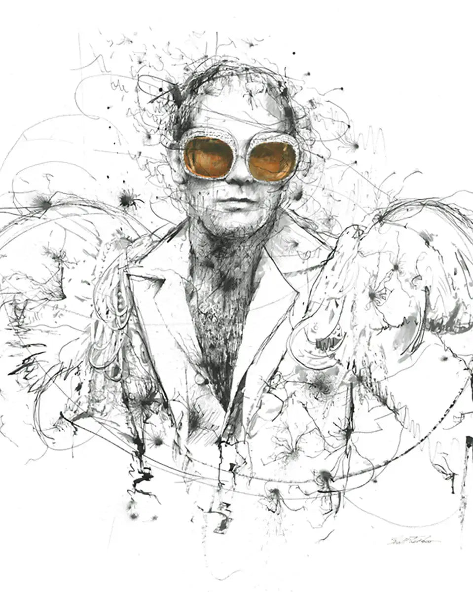 Rocketman - Edition by artist Scott Tetlow - Wyecliffe Galleries