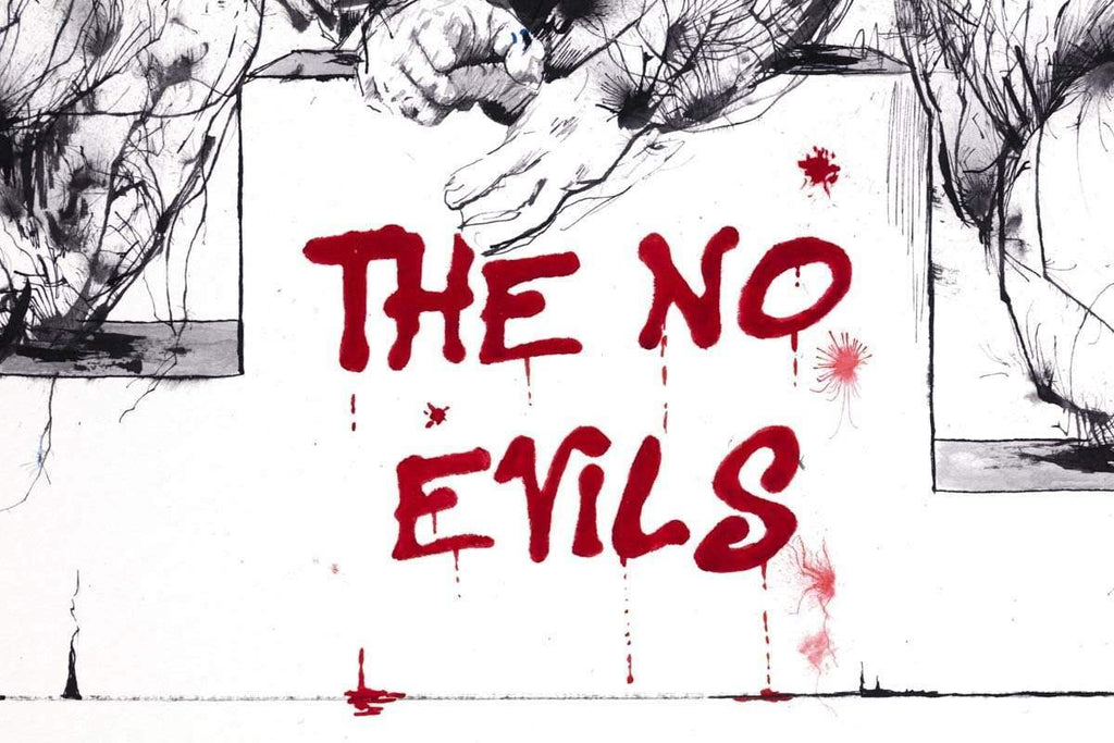 See, Speak and Hear No Evil - Edition by artist Scott Tetlow - Wyecliffe Galleries