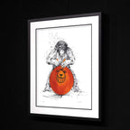 Space Hop - Edition by artist Scott Tetlow - Wyecliffe Galleries