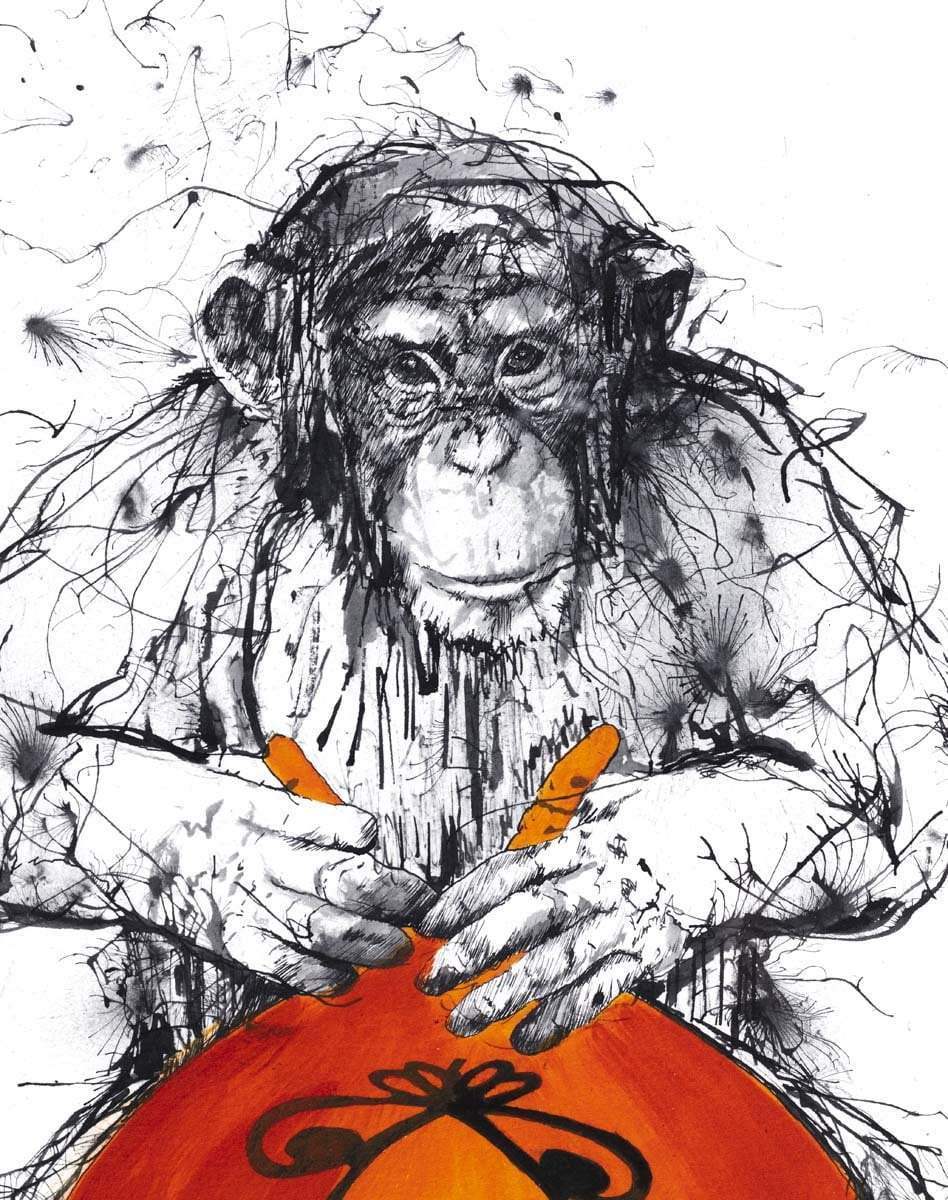 Space Hop - Edition by artist Scott Tetlow - Wyecliffe Galleries