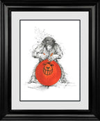 Space Hop - Original - SOLD by artist Scott Tetlow - Wyecliffe Galleries