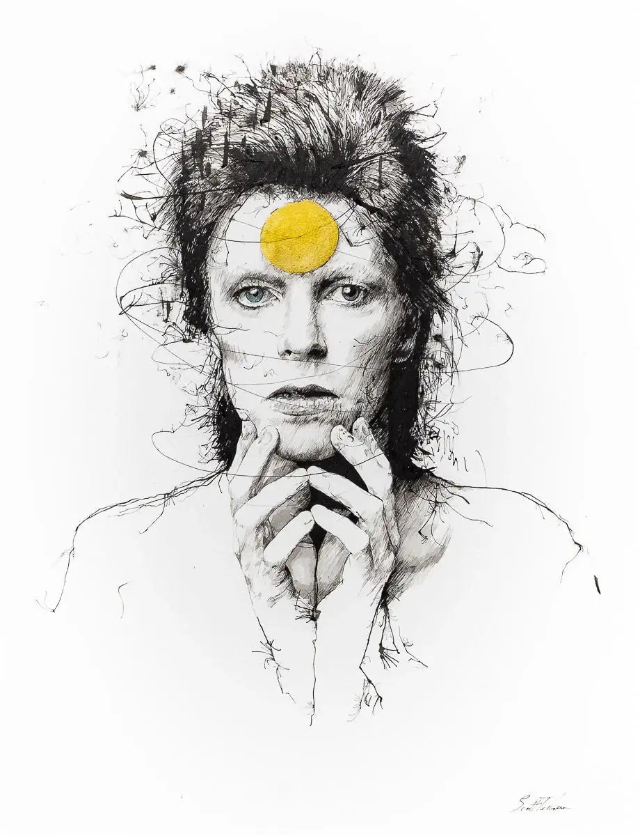 Stardust - Original by artist Scott Tetlow - Wyecliffe Galleries