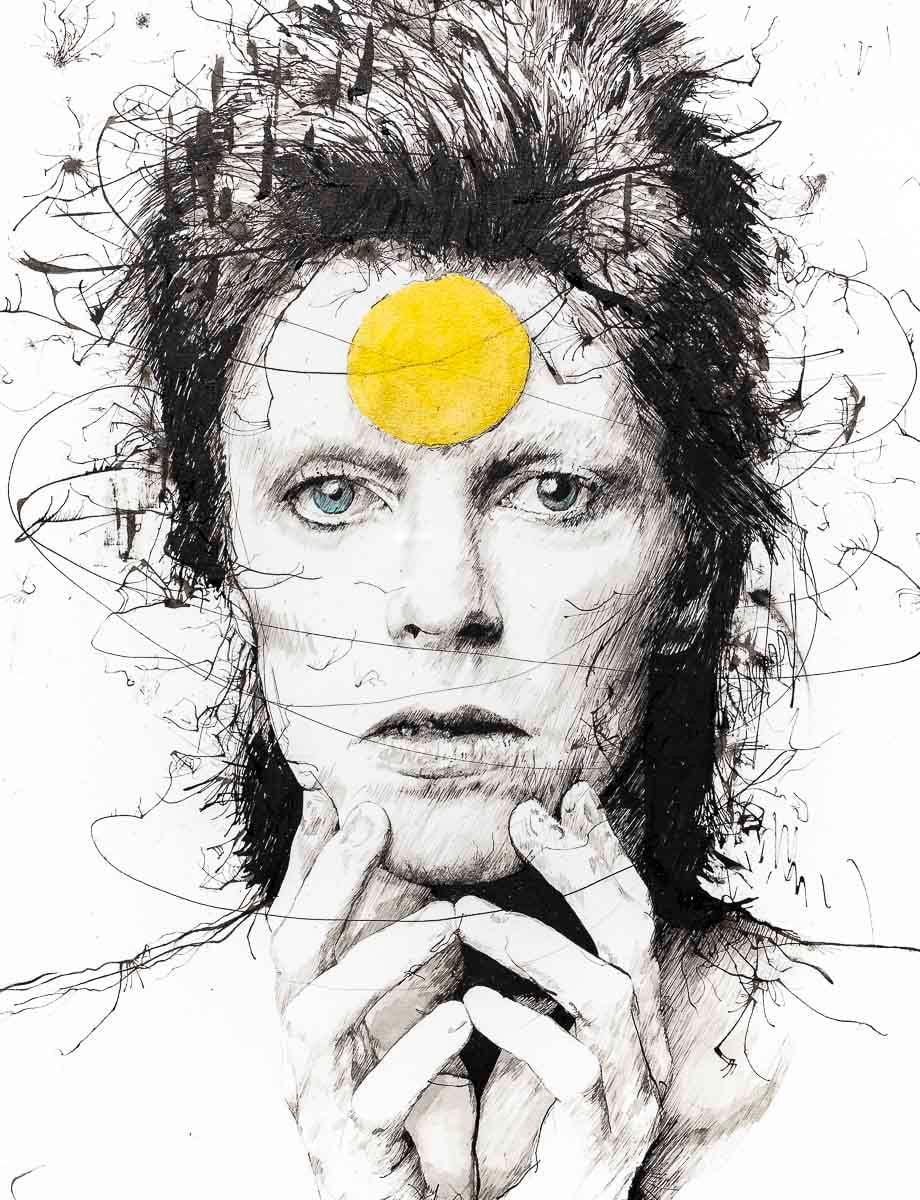 Stardust - Original by artist Scott Tetlow - Wyecliffe Galleries