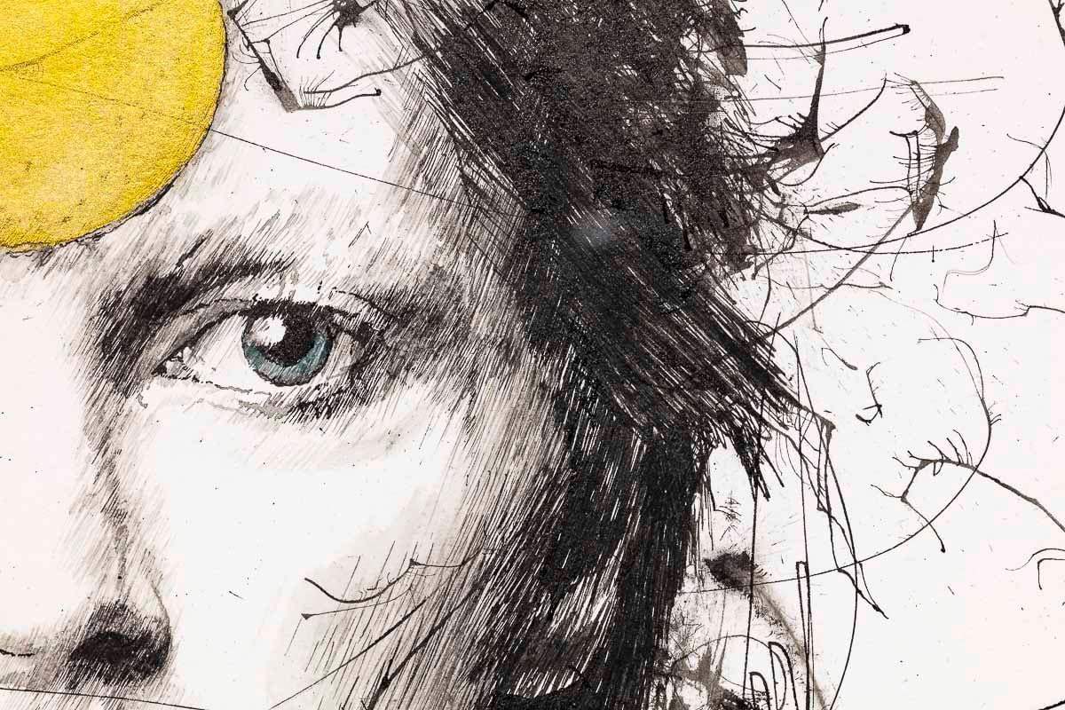 Stardust - Original by artist Scott Tetlow - Wyecliffe Galleries