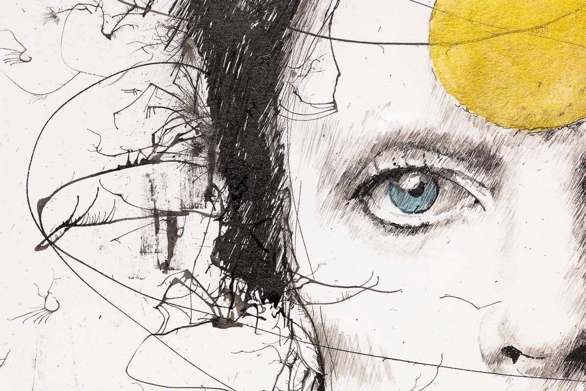 Stardust - Original by artist Scott Tetlow - Wyecliffe Galleries