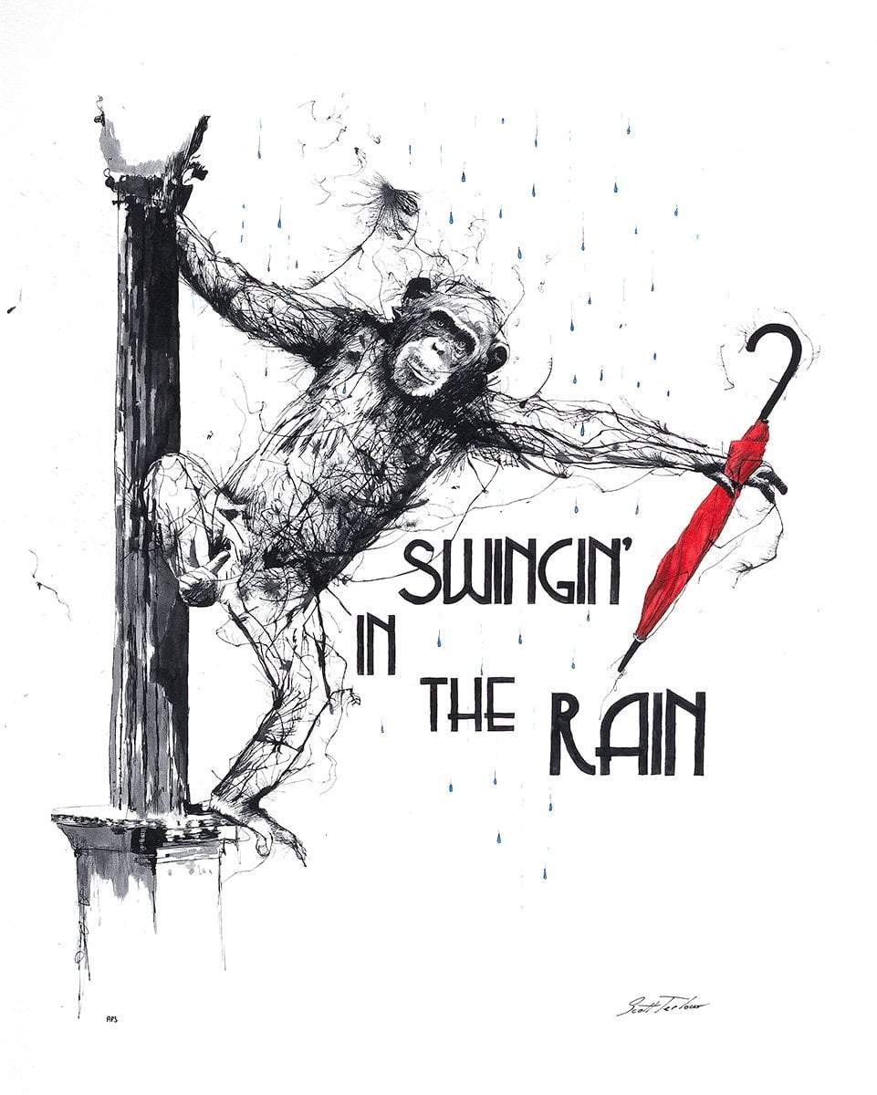 Swingin&#39; In The Rain - Edition Scott Tetlow Limited Edition