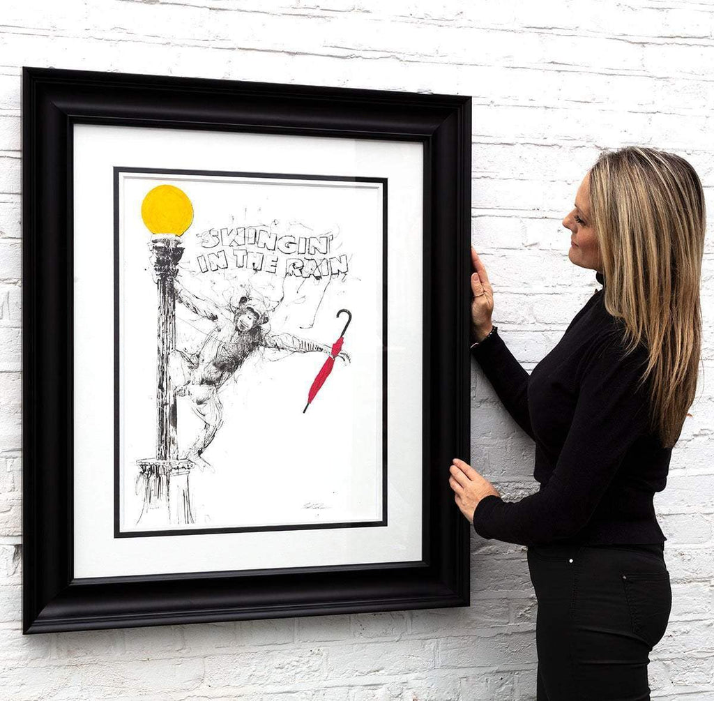 Swinging With Frank - Original - SOLD by artist Scott Tetlow - Wyecliffe Galleries