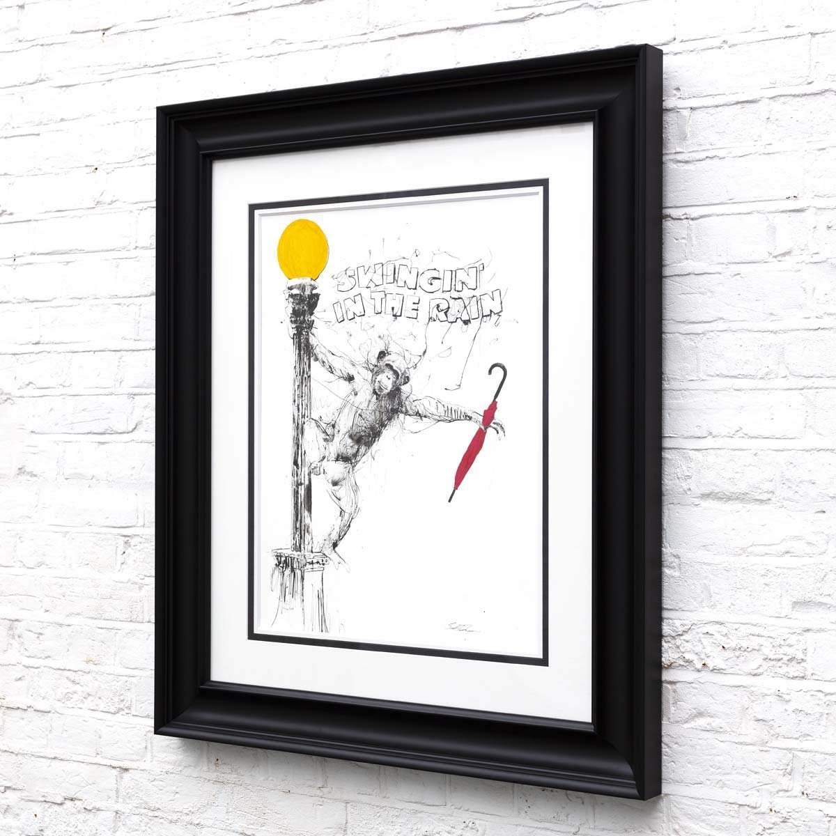 Swinging With Frank - Original - SOLD by artist Scott Tetlow - Wyecliffe Galleries