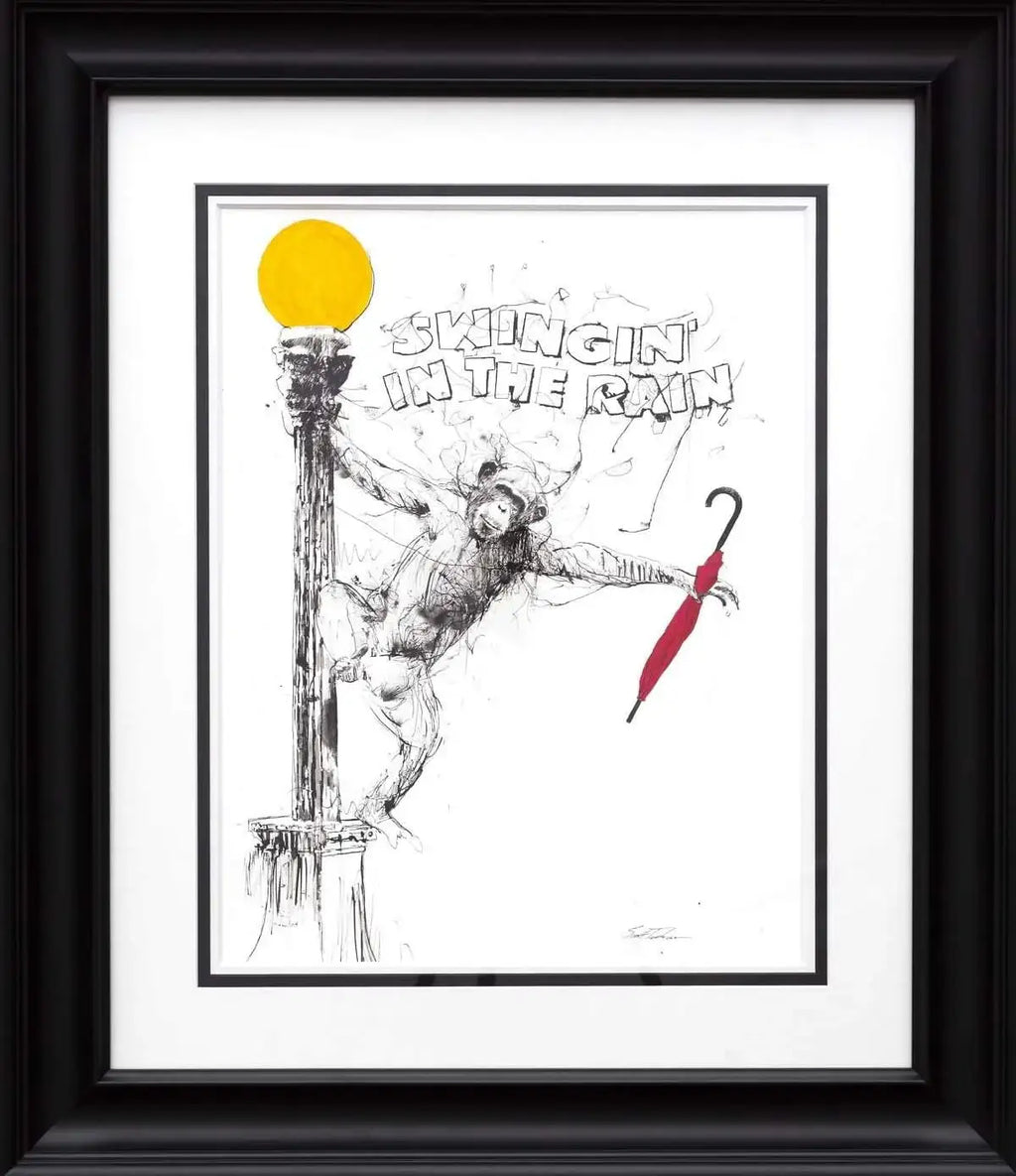 Swinging With Frank - Original - SOLD by artist Scott Tetlow - Wyecliffe Galleries