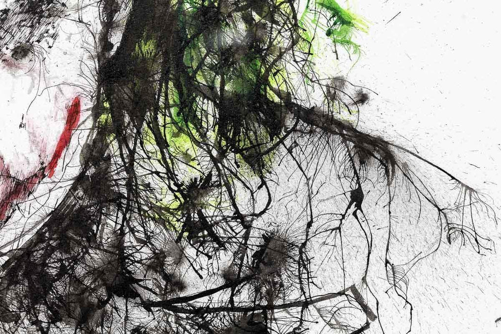 The Joker - Original - SOLD by artist Scott Tetlow - Wyecliffe Galleries