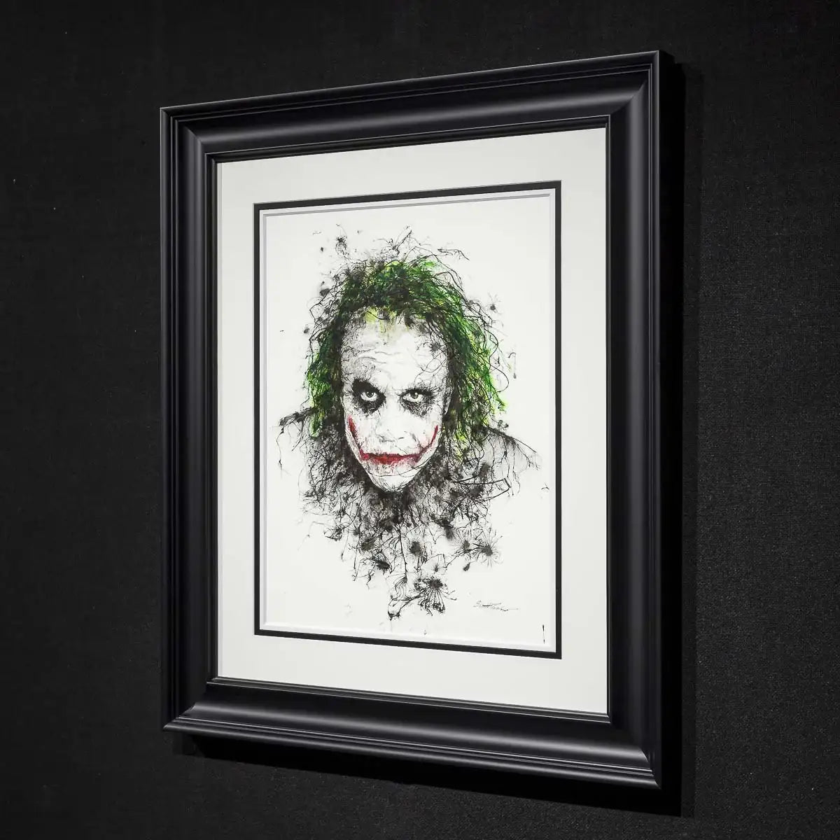 The Joker - Original - SOLD by artist Scott Tetlow - Wyecliffe Galleries