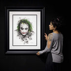 The Joker - Original - SOLD by artist Scott Tetlow - Wyecliffe Galleries