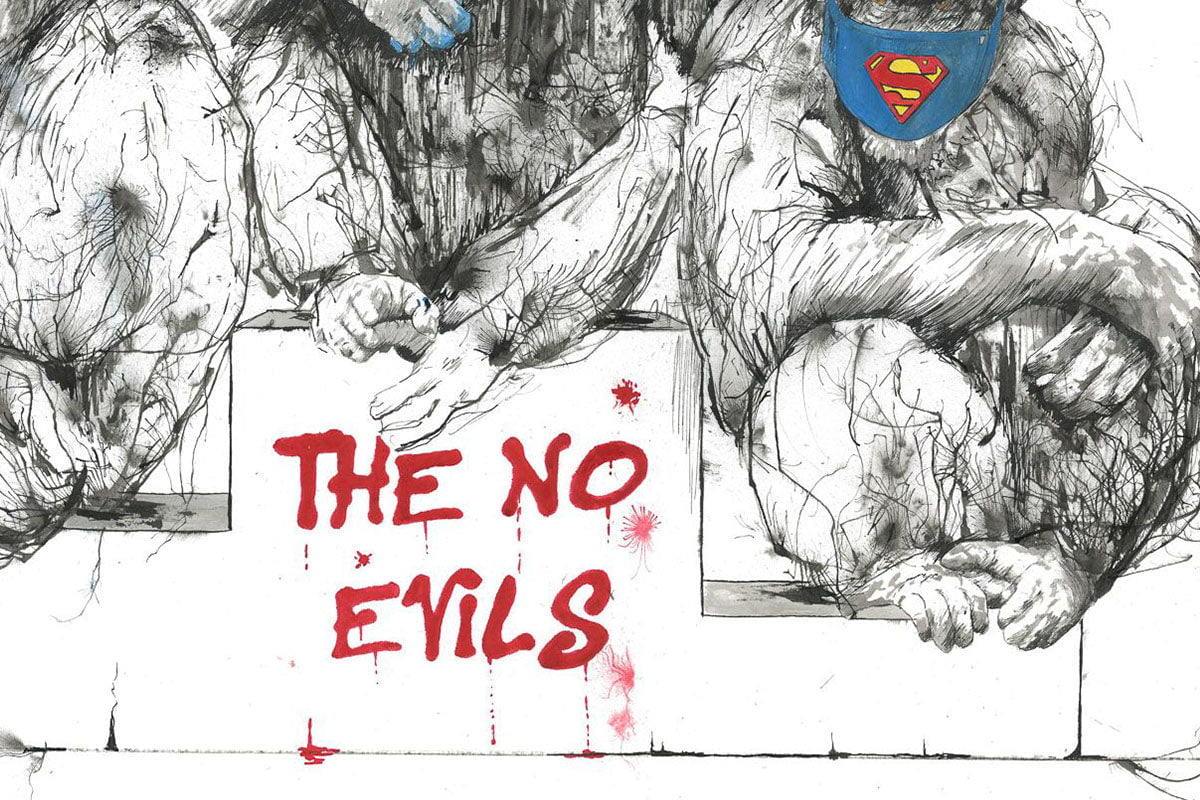 The No Evils - Miniature Edition Scott Tetlow