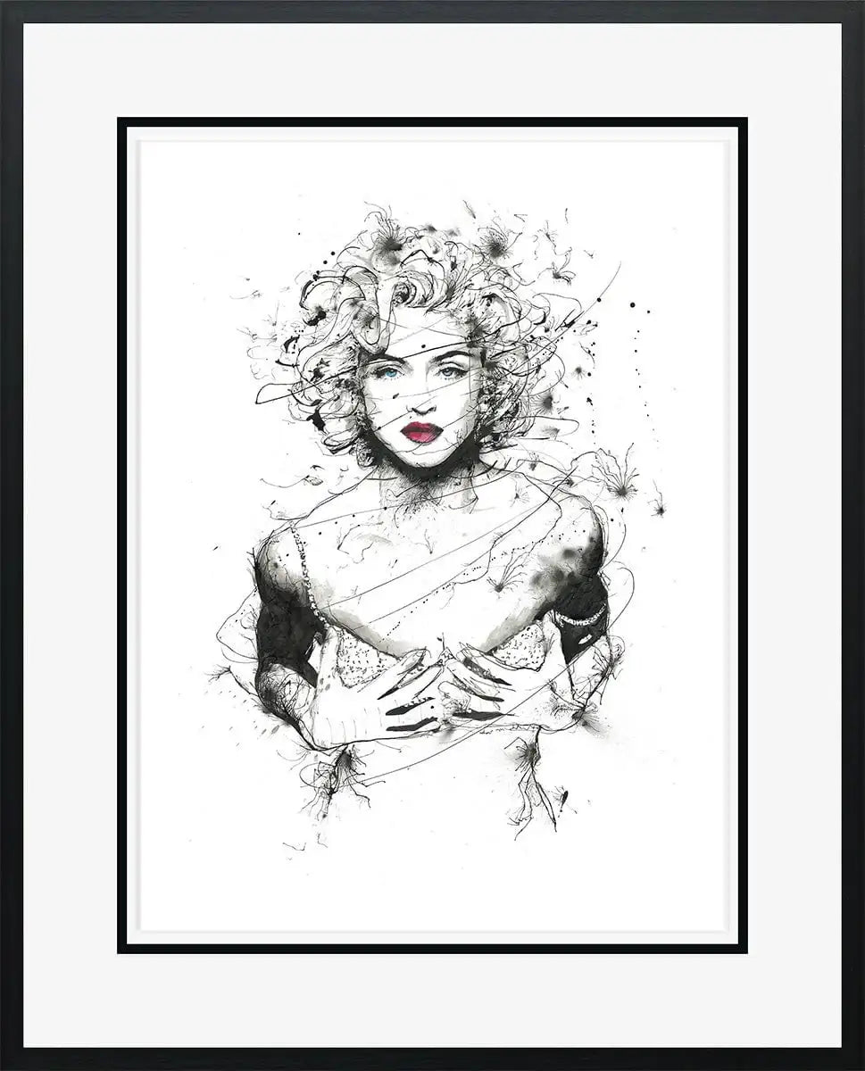 The Queen of Pop - Edition by artist Scott Tetlow - Wyecliffe Galleries