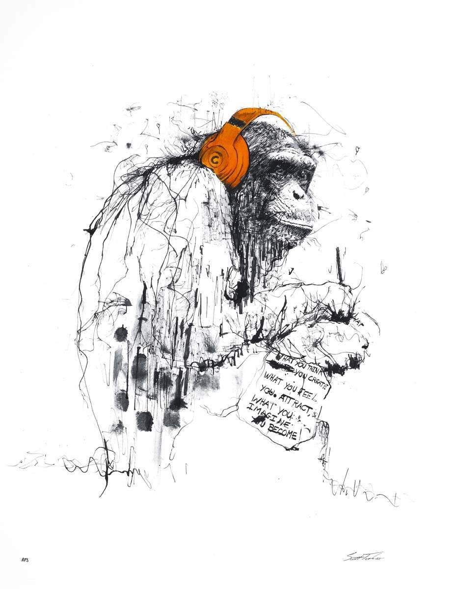 What You Imagine, You Become - Edition - SOLD by artist Scott Tetlow - Wyecliffe Galleries