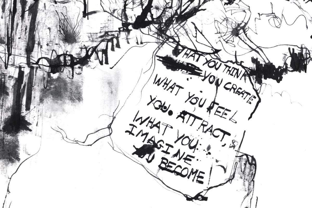 What You Imagine, You Become - Edition - SOLD by artist Scott Tetlow - Wyecliffe Galleries