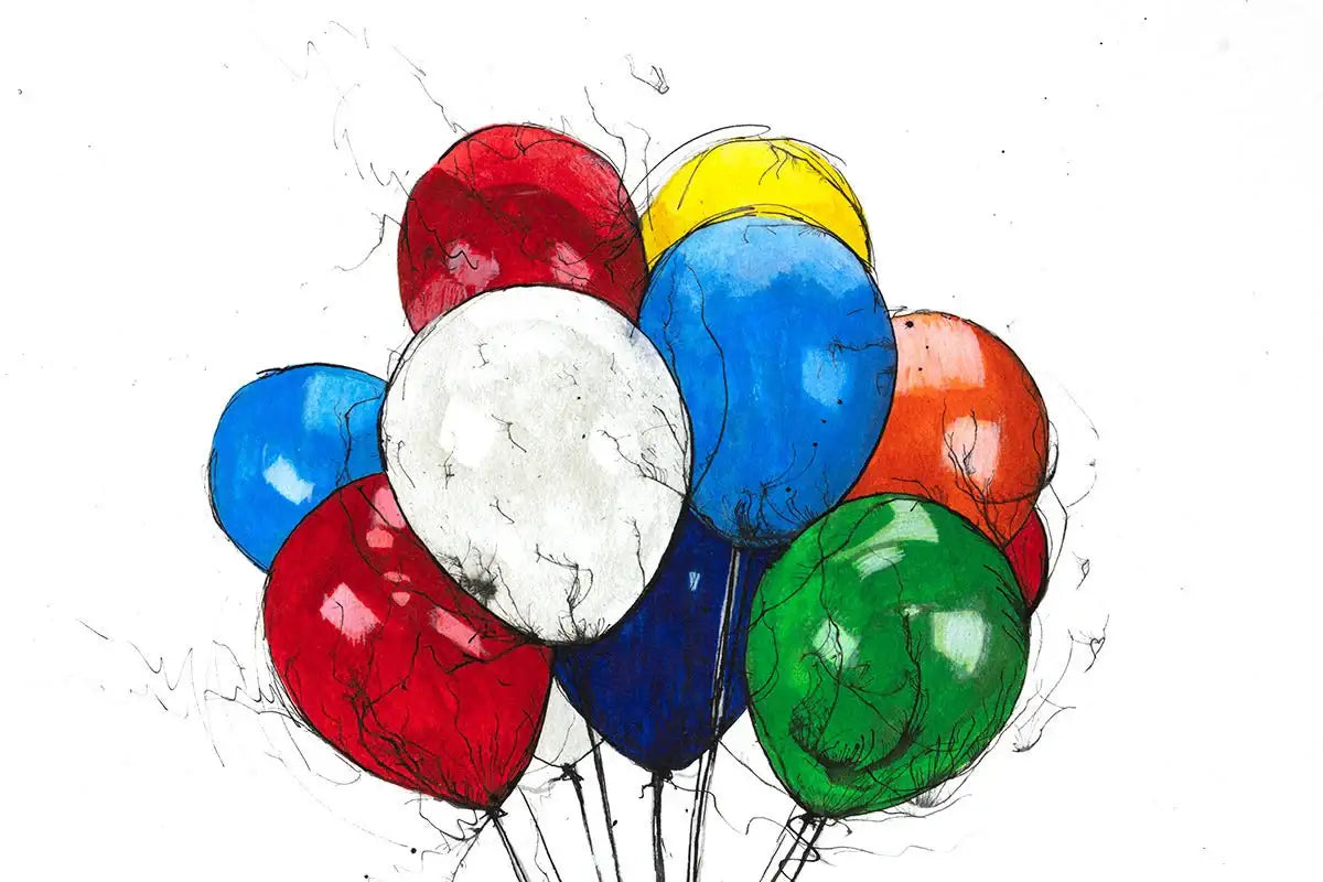 Why Walk When You Can Fly - Edition by artist Scott Tetlow - Wyecliffe Galleries