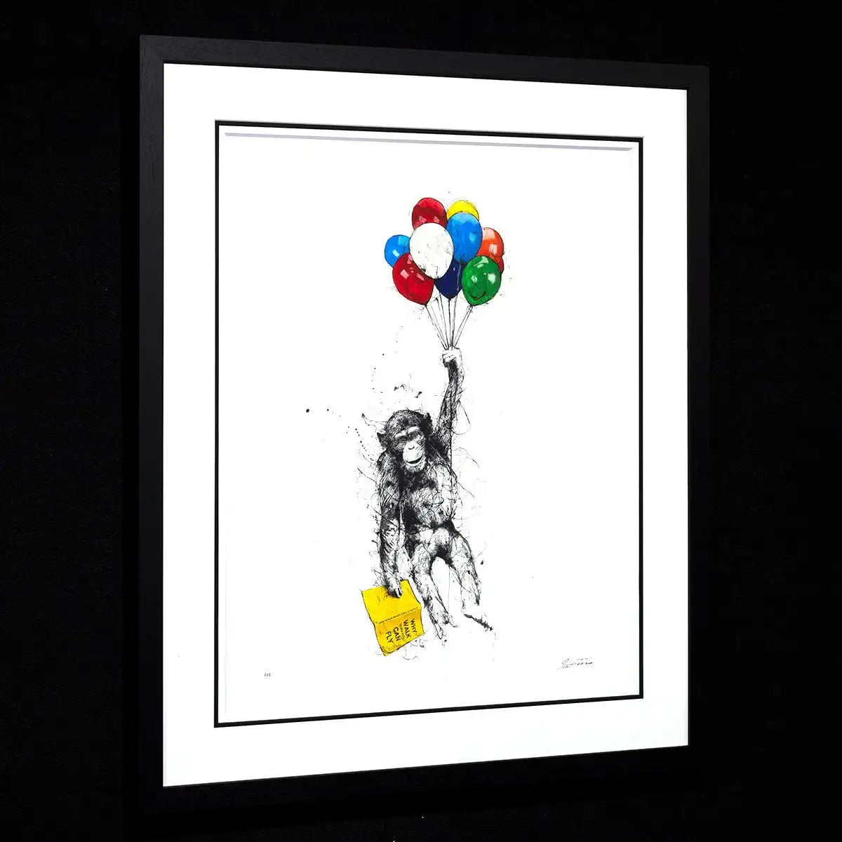 Why Walk When You Can Fly - Edition by artist Scott Tetlow - Wyecliffe Galleries