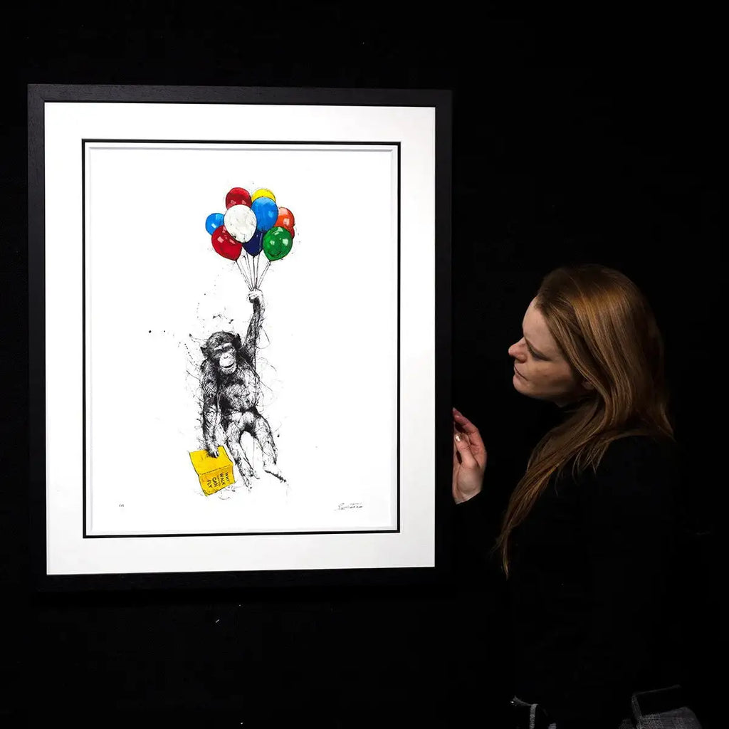 Why Walk When You Can Fly - Edition by artist Scott Tetlow - Wyecliffe Galleries