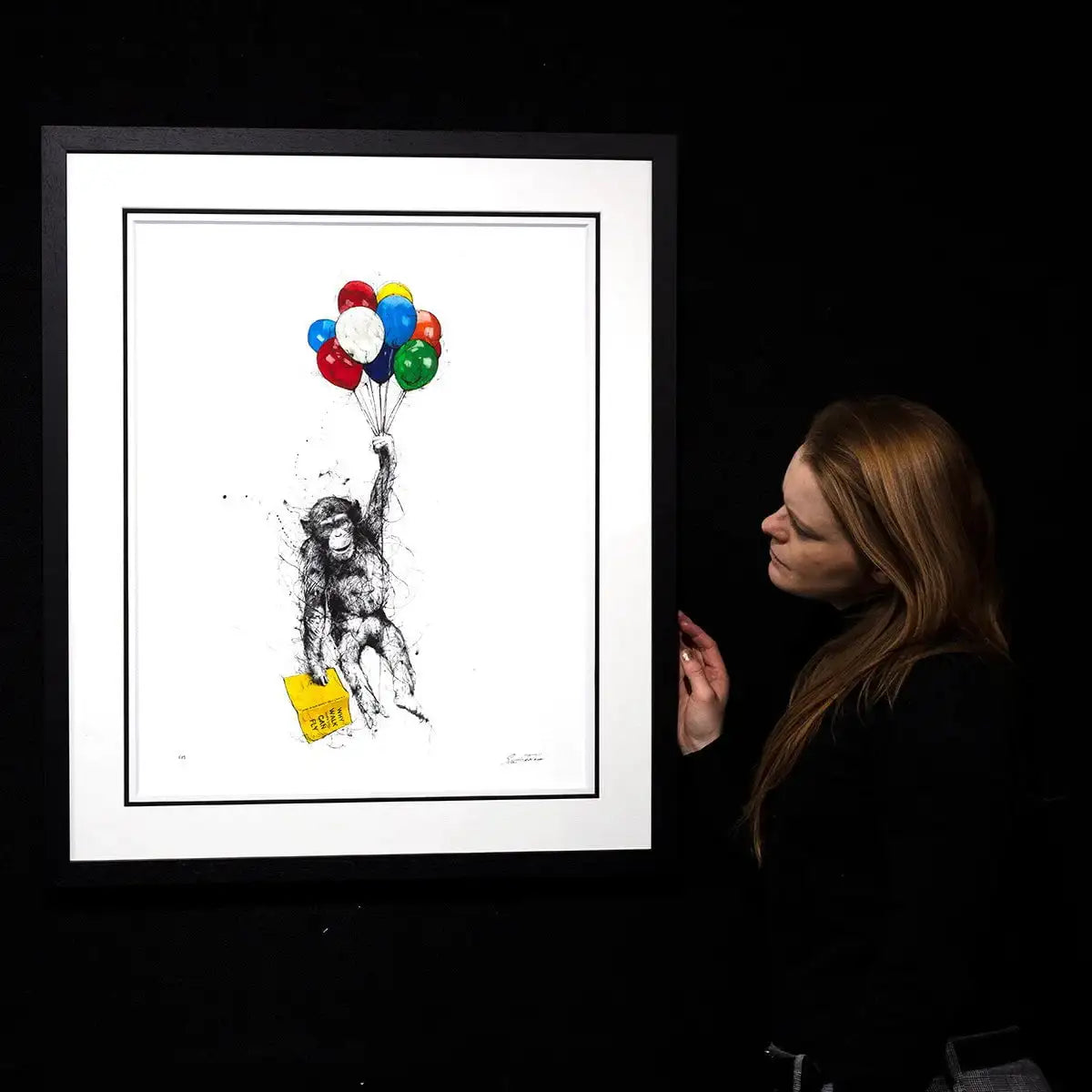 Why Walk When You Can Fly - Edition by artist Scott Tetlow - Wyecliffe Galleries