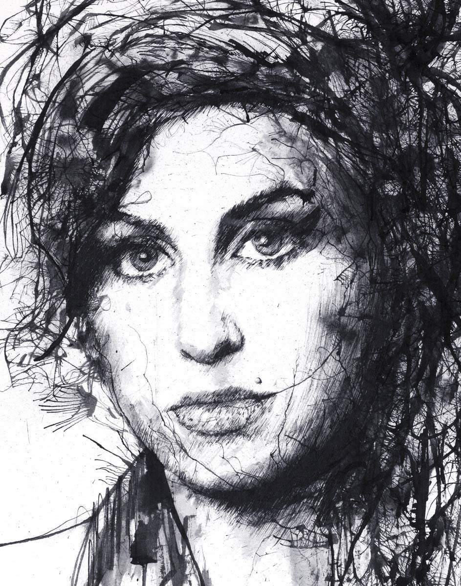 Winehouse - Edition by artist Scott Tetlow - Wyecliffe Galleries