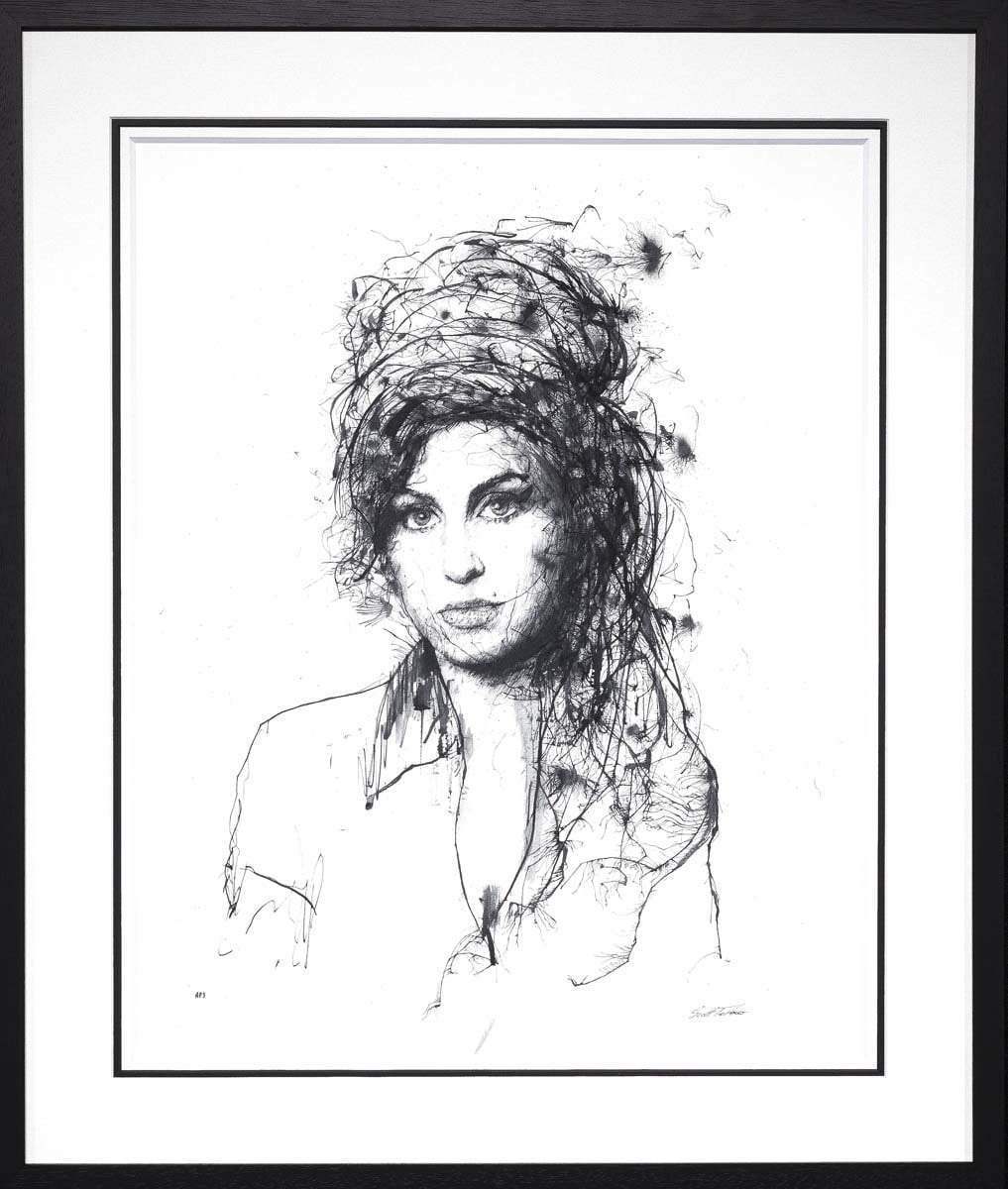 Winehouse - Edition by artist Scott Tetlow - Wyecliffe Galleries