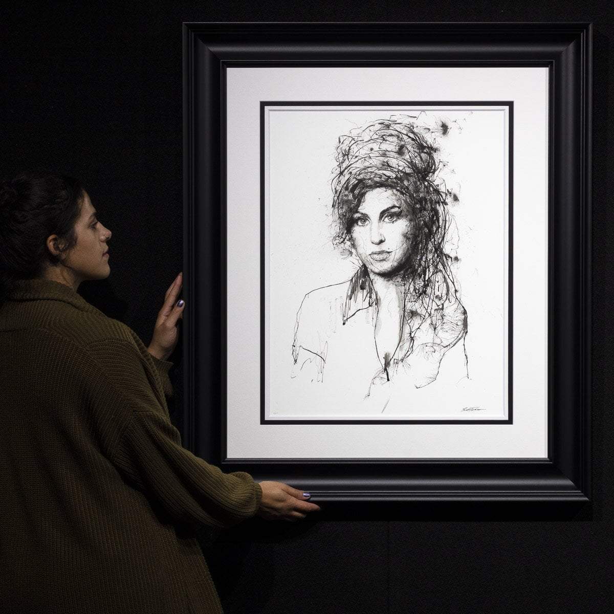 Winehouse Scott Tetlow Framed