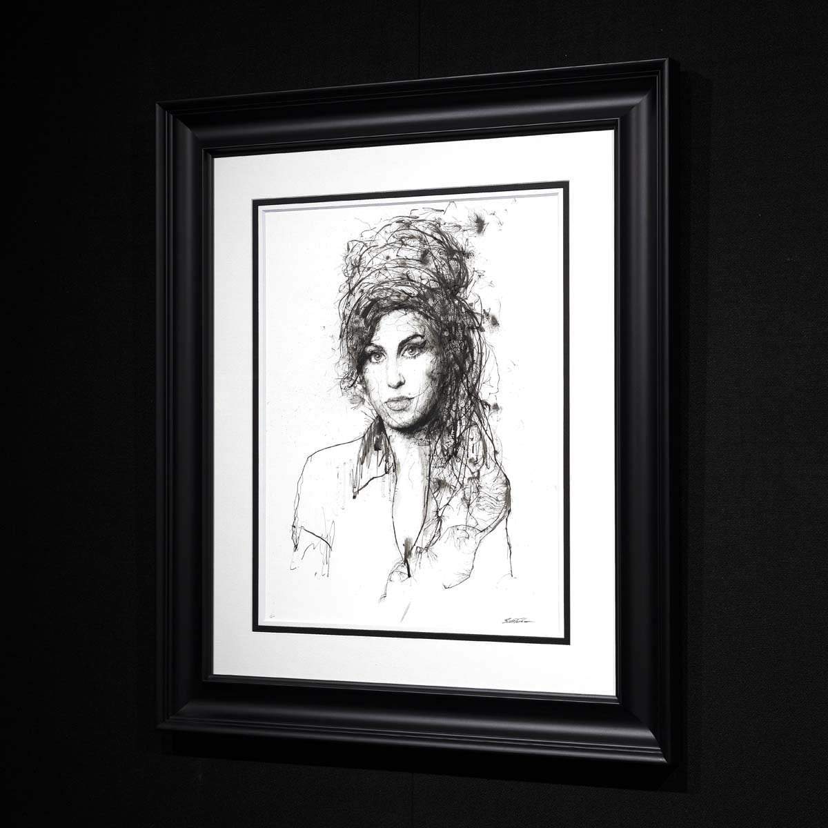 Winehouse Scott Tetlow Framed