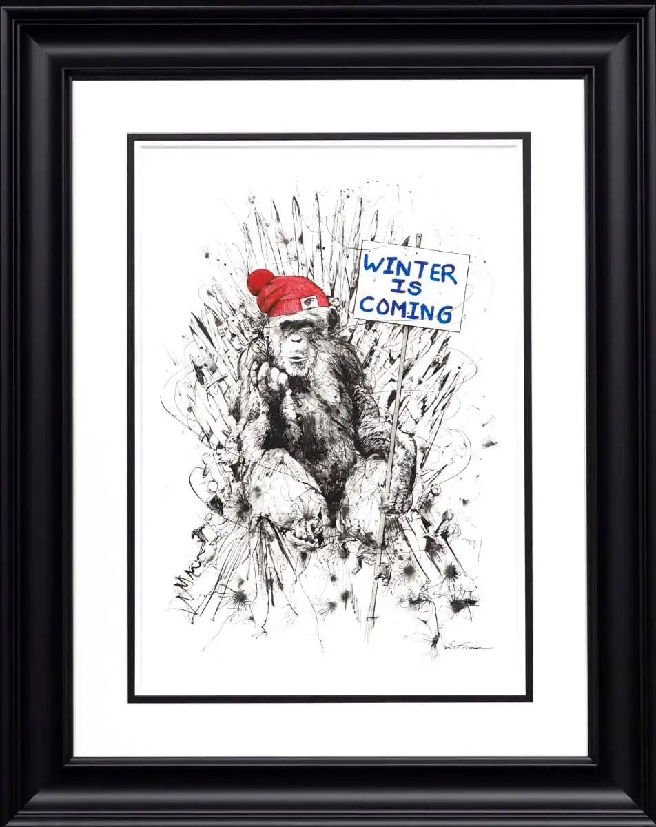 Winter Is Coming - Original - SOLD by artist Scott Tetlow - Wyecliffe Galleries