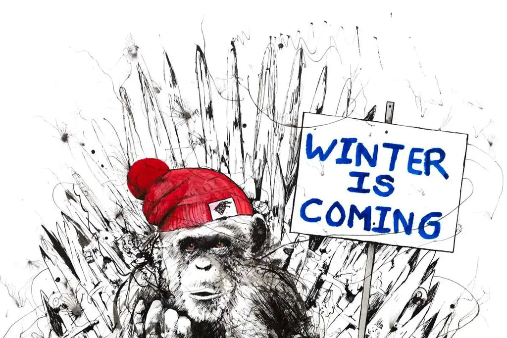 Winter Is Coming - Original - SOLD by artist Scott Tetlow - Wyecliffe Galleries