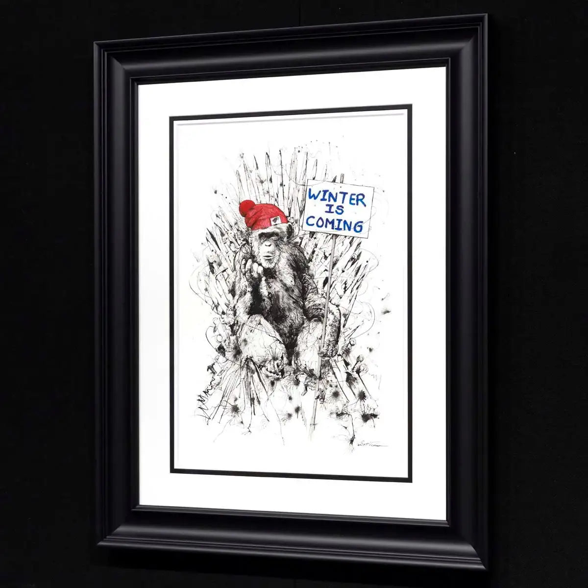 Winter Is Coming - Original - SOLD by artist Scott Tetlow - Wyecliffe Galleries