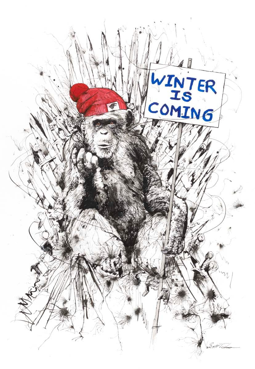Winter Is Coming - Original Scott Tetlow Original