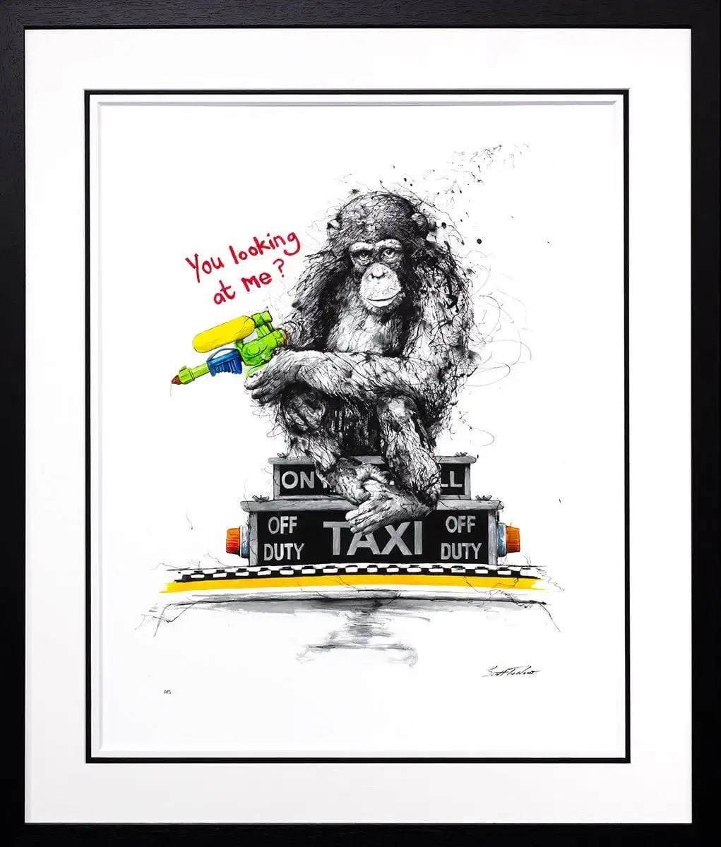 You Looking At Me? - Edition by artist Scott Tetlow - Wyecliffe Galleries