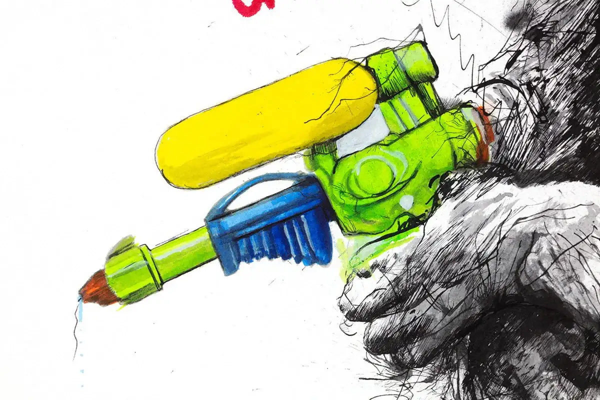 You Looking At Me? - Edition by artist Scott Tetlow - Wyecliffe Galleries