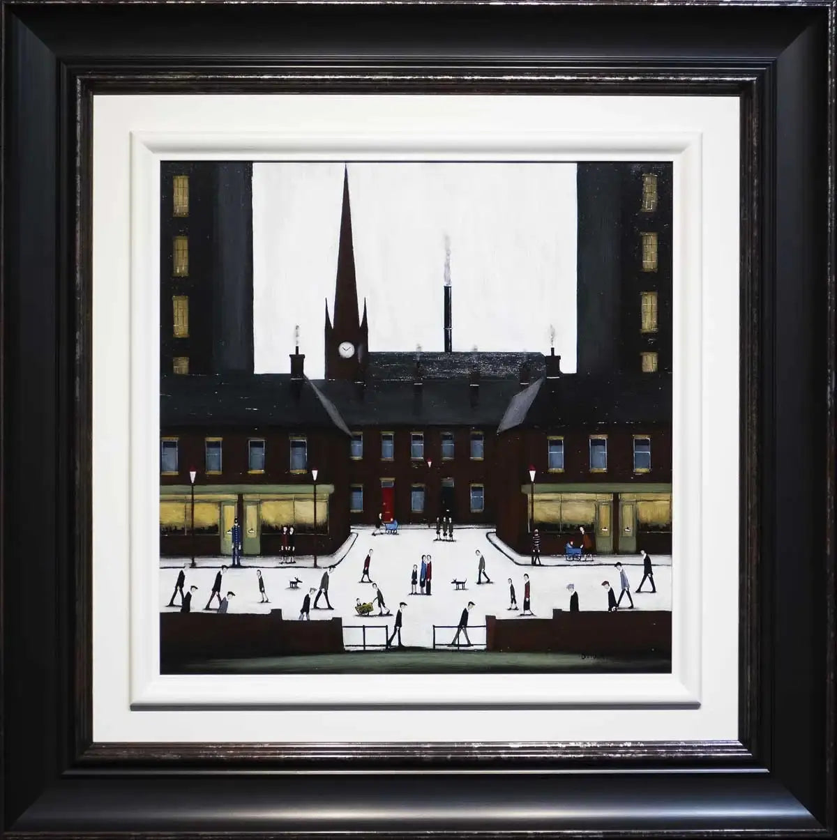 The Clock Tower by artist Sean Durkin - Wyecliffe Galleries