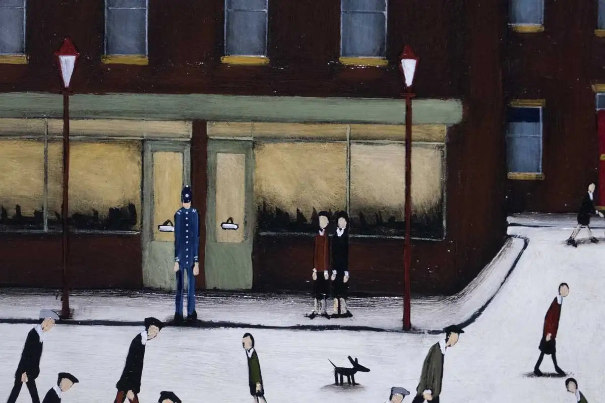 The Clock Tower by artist Sean Durkin - Wyecliffe Galleries